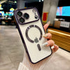 Luxury Magnetic Plating Case For iPhone