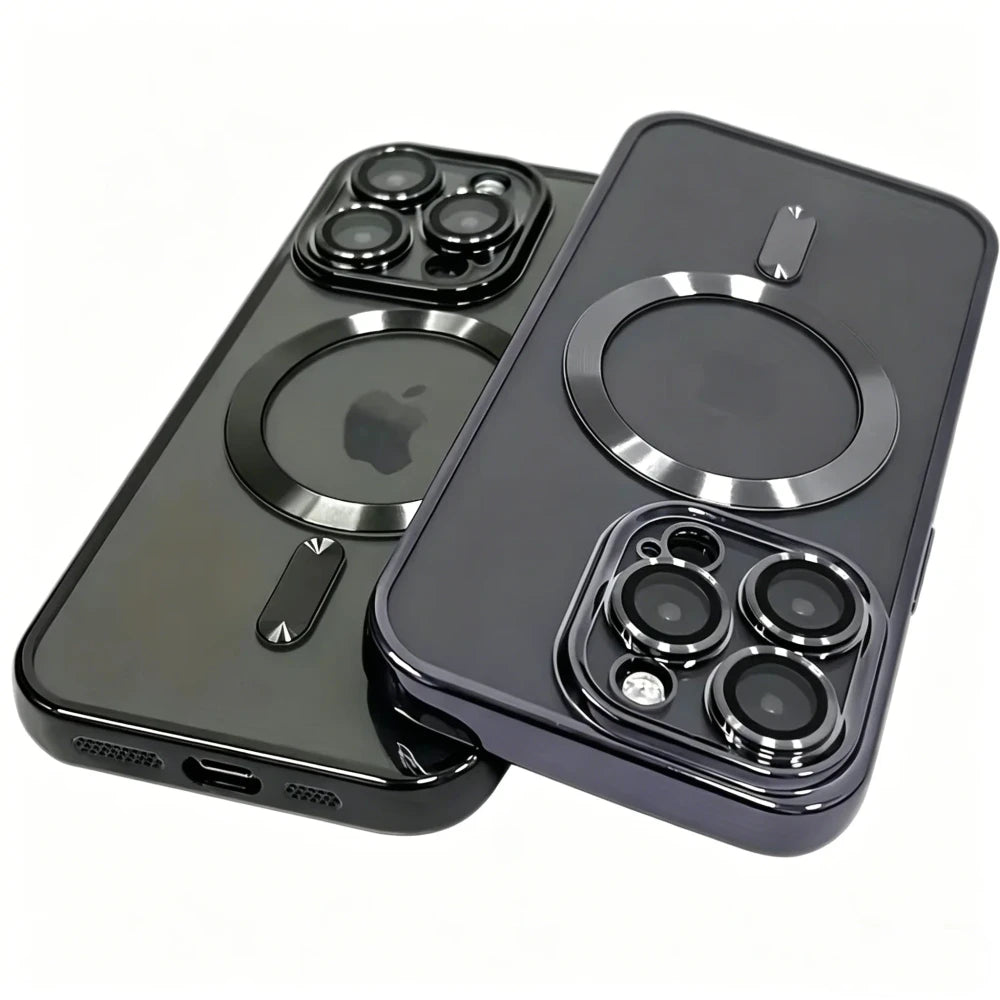 Luxury Magnetic Plating Case For iPhone