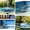Solar Powered Floating Water Fountain