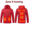 Full Zip Heated Casual Jacket