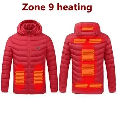 Full Zip Heated Casual Jacket
