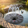 Solar Powered Floating Water Fountain