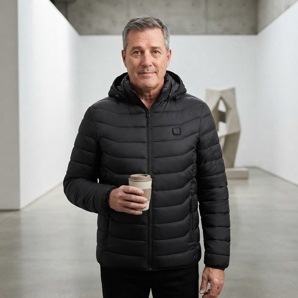 Full Zip Heated Casual Jacket