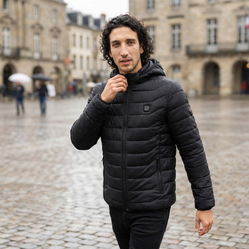 Full Zip Heated Casual Jacket